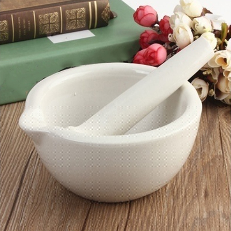 Mortar Pestle Granite - 6 ml mini młynów z tłuczkami
