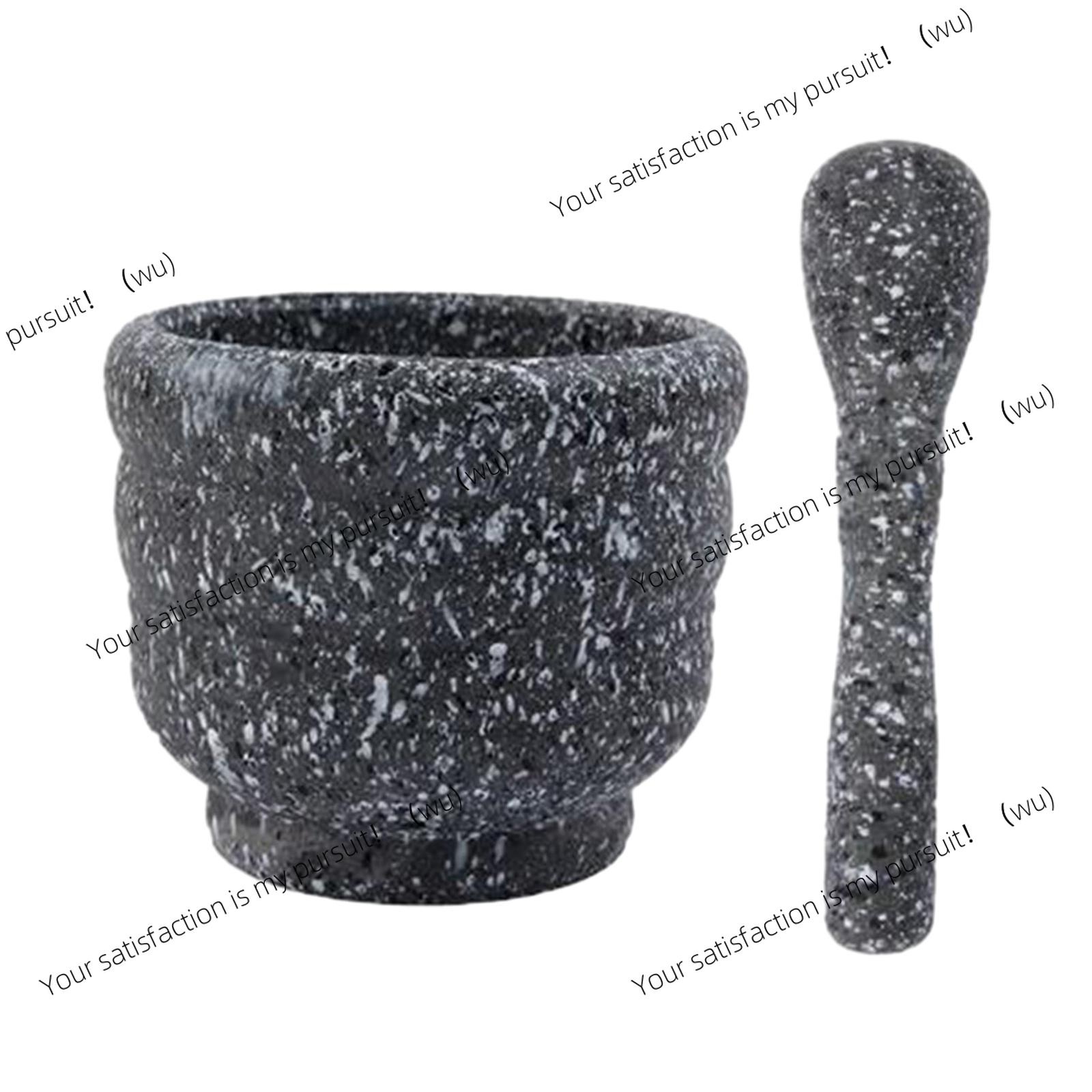 Mortar Pestle Granite - Sos ostry z przyprawami, imbir, orzechy,