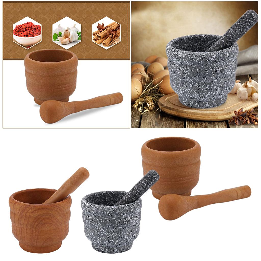 Mortar Pestle Granite - Zestaw moździerza i tłuczka z granitu