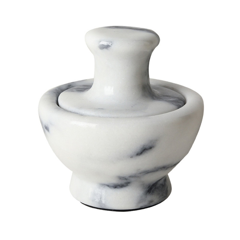 Mortar Pestle Granite - Ręczna praska do czosnku, marmurowy tłuczek