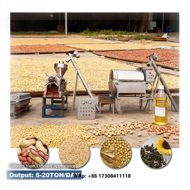 Home Cooking Restaurants - Maszyna do produkcji oleju słonecznikowego, sojowego,