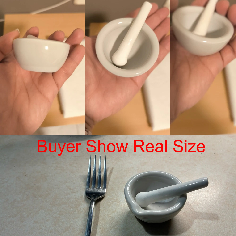6 ml mini młynów z tłuczkami d – Mortar Pestle Granite recenzja i cena