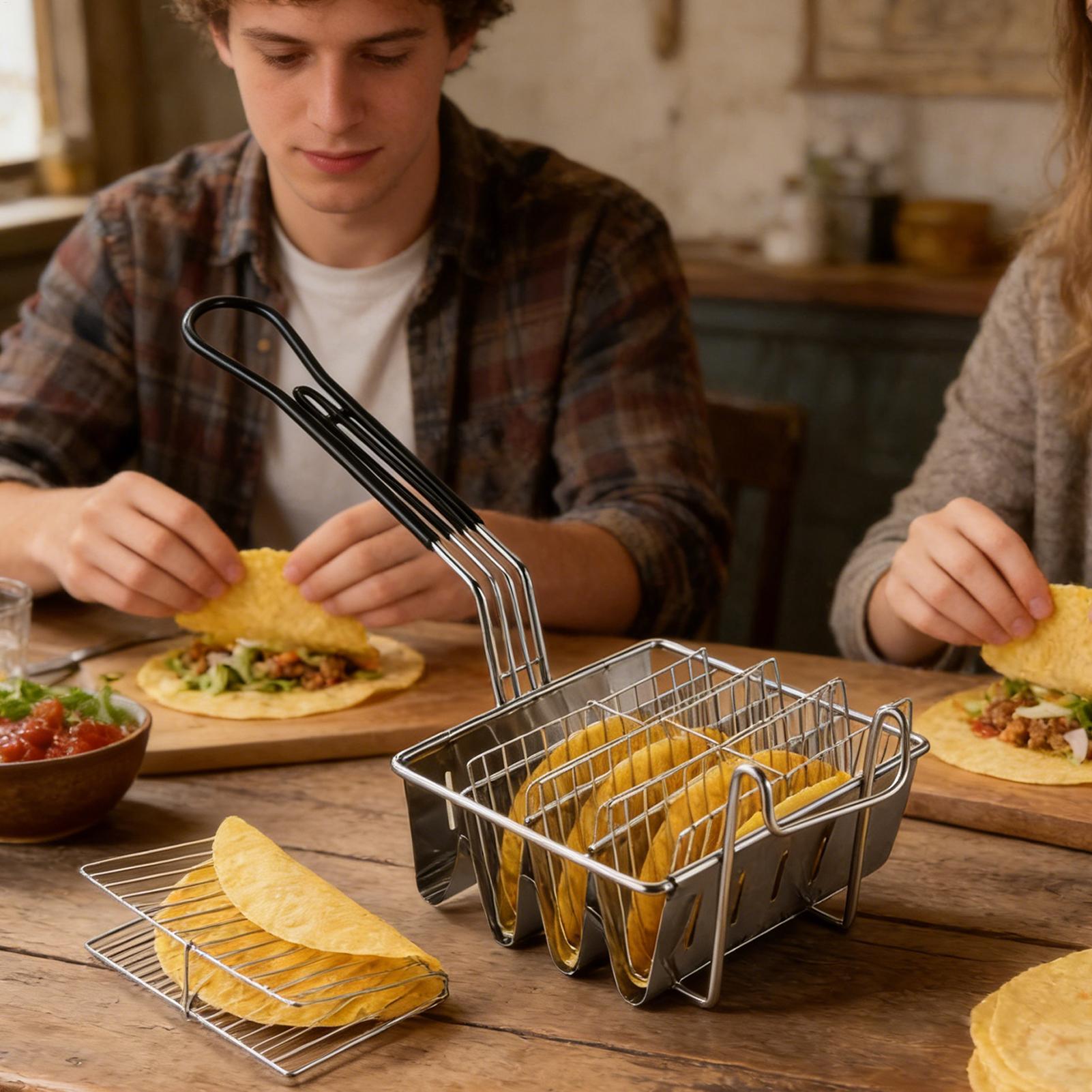 Kosz do smażenia taco na 4 sko – Home Cooking Restaurants recenzja i cena