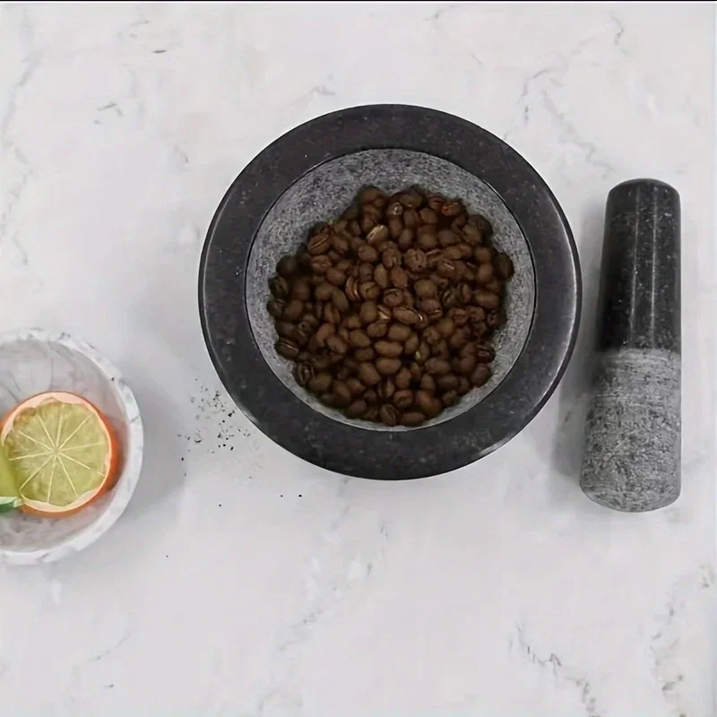 Moździerz i tłuczek, polerowan – Mortar Pestle Granite recenzja i cena