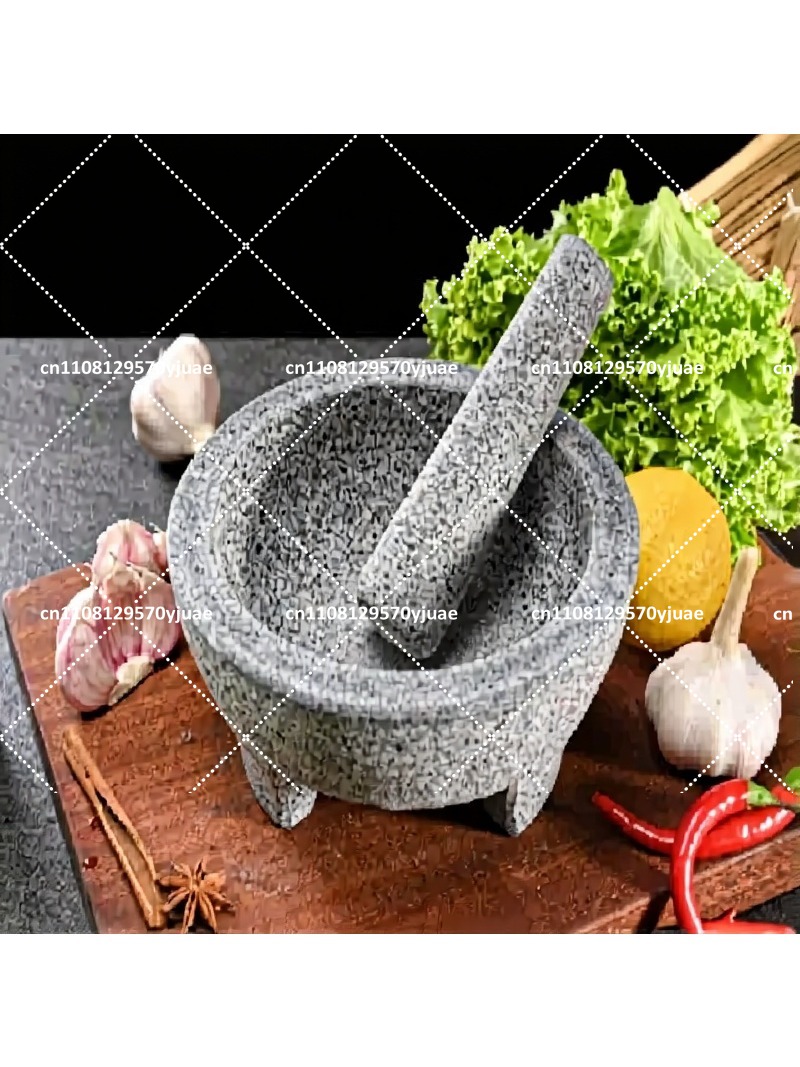 Naturalny granitowy moździerz  – Mortar Pestle Granite recenzja i cena