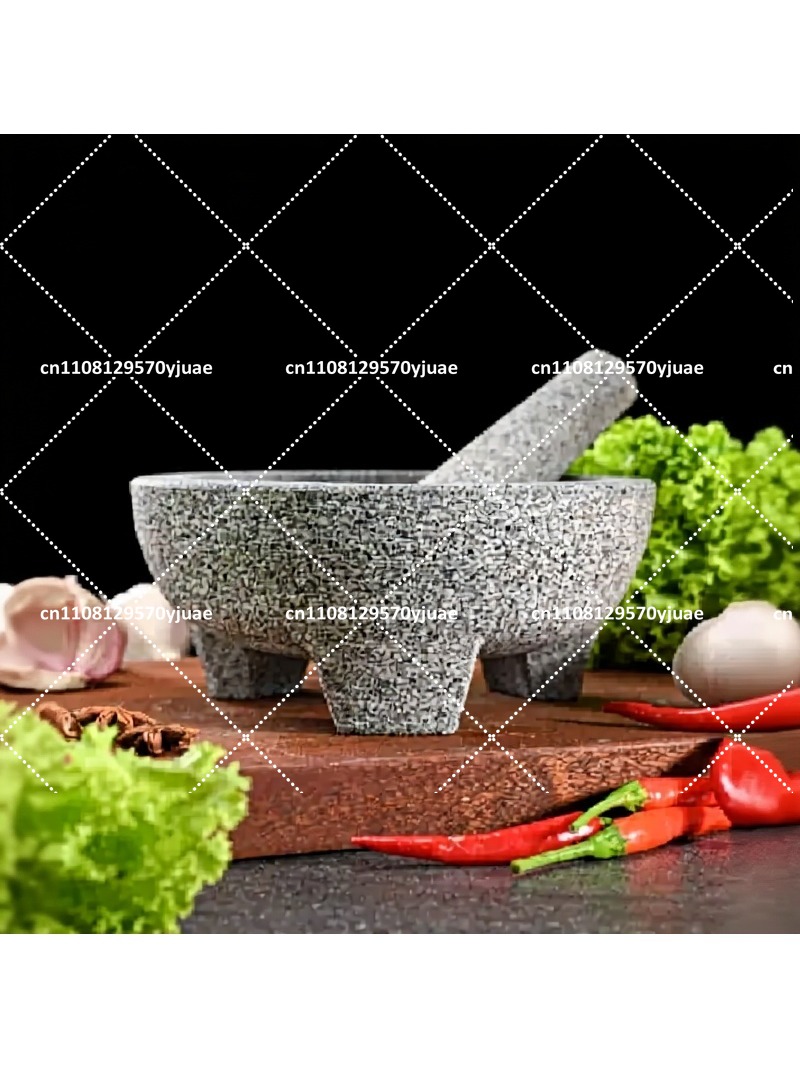 Naturalny granitowy moździerz  – Mortar Pestle Granite recenzja i cena