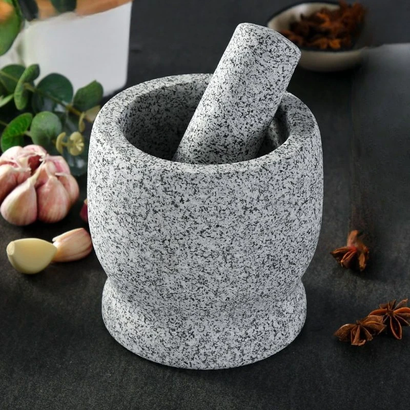 Domowy i komercyjny granitowy  – Mortar Pestle Granite recenzja i cena