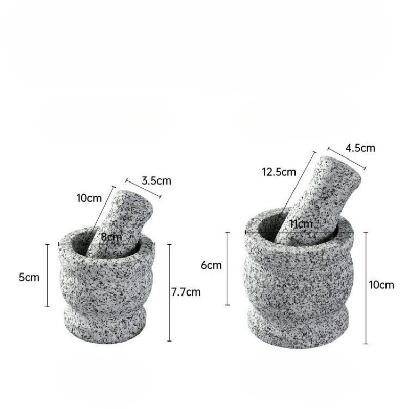 Domowy i komercyjny granitowy  – Mortar Pestle Granite recenzja i cena