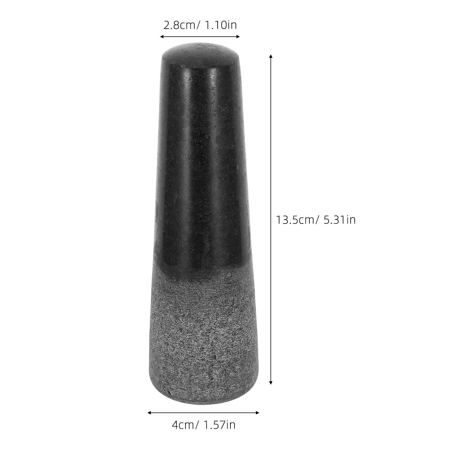 5.  3-calowy granitowy tłuczek – Mortar Pestle Granite recenzja i cena