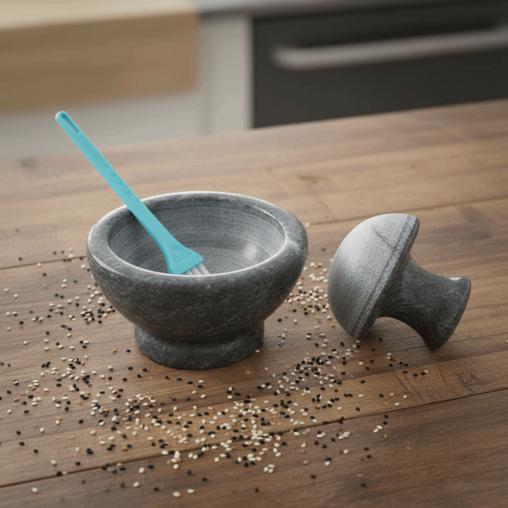 Ręczna praska do czosnku, marm – Mortar Pestle Granite recenzja i cena