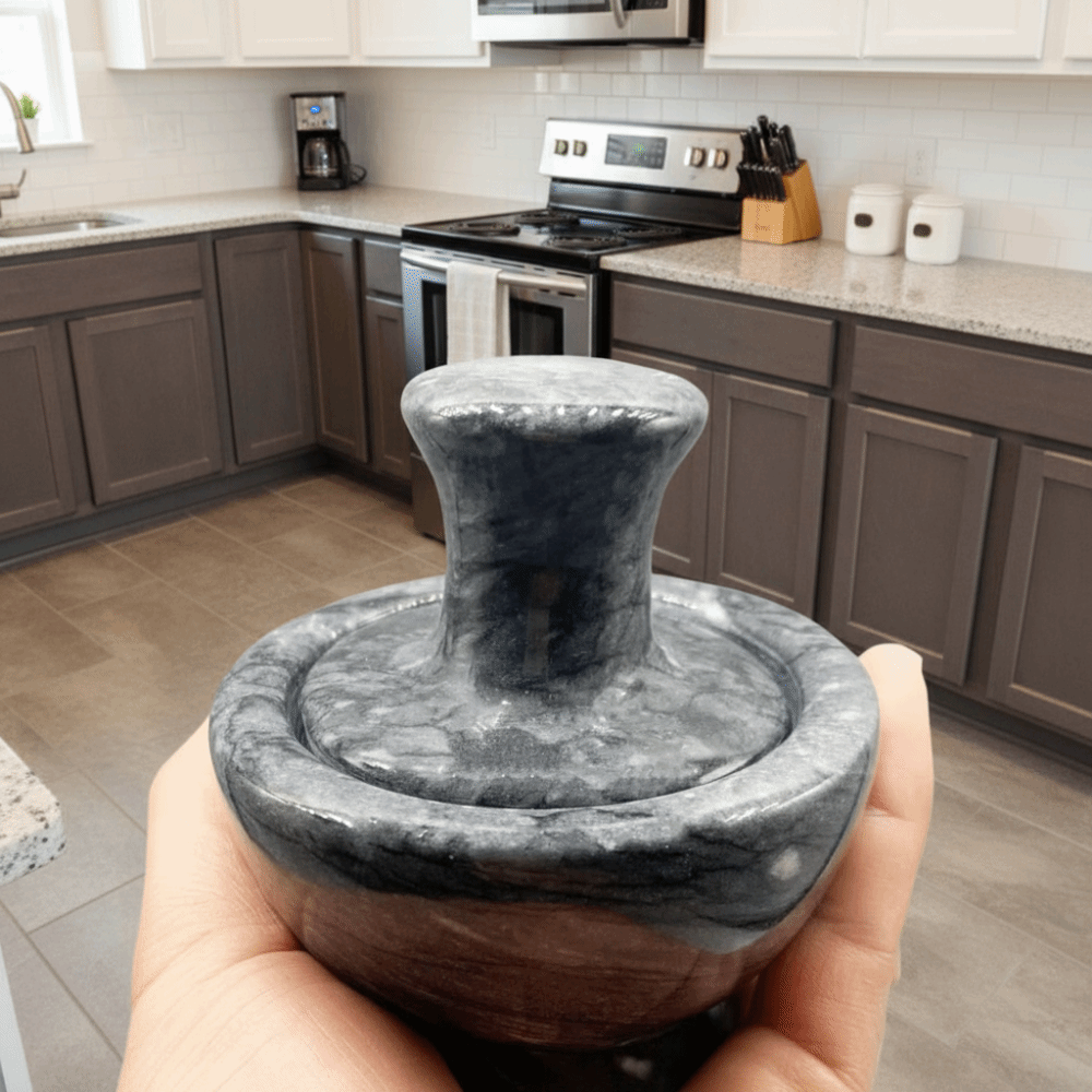 Ręczna praska do czosnku, marm – Mortar Pestle Granite recenzja i cena