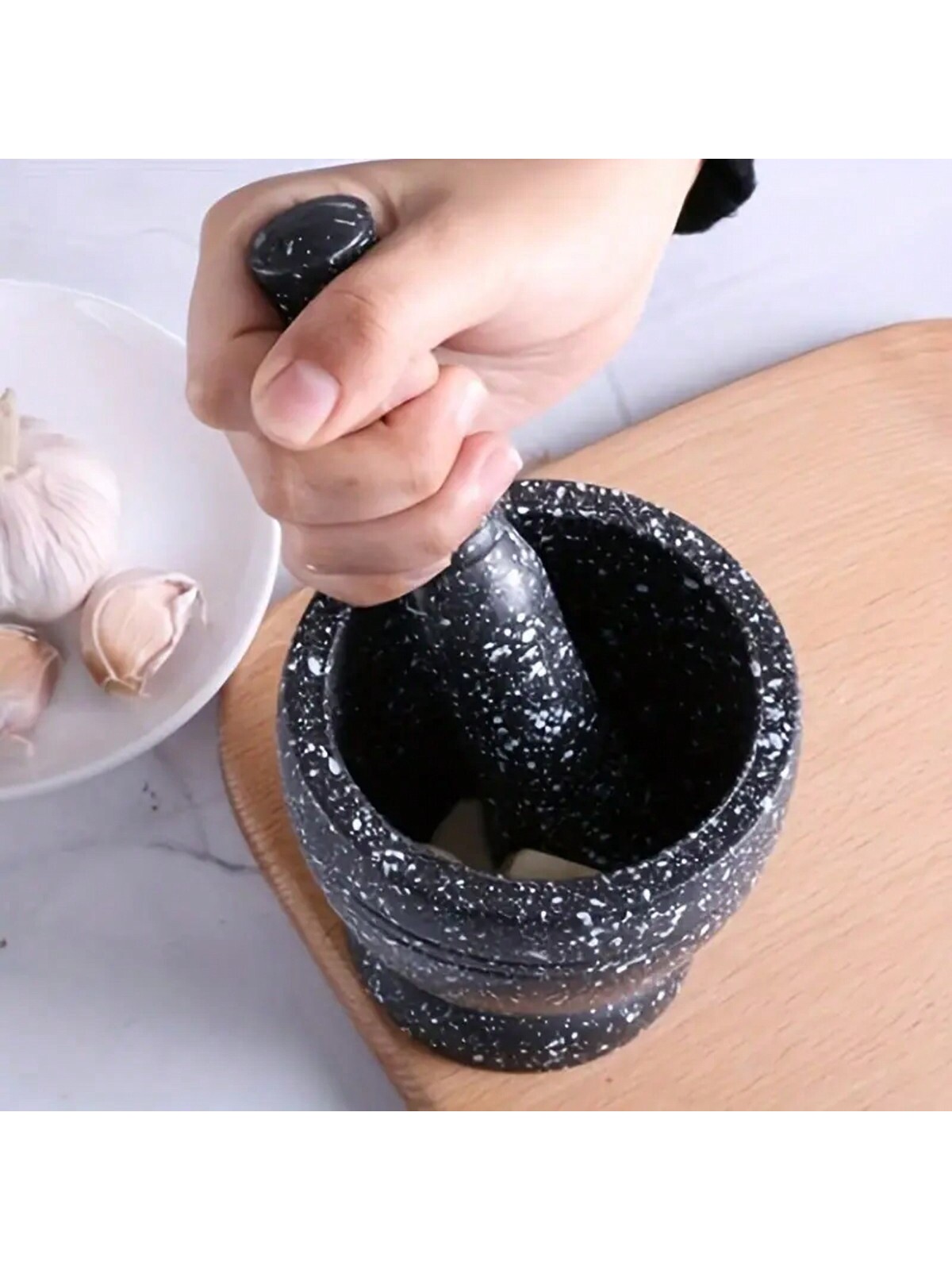 1 szt. Praska do czosnku z tek – Mortar Pestle Granite recenzja i cena