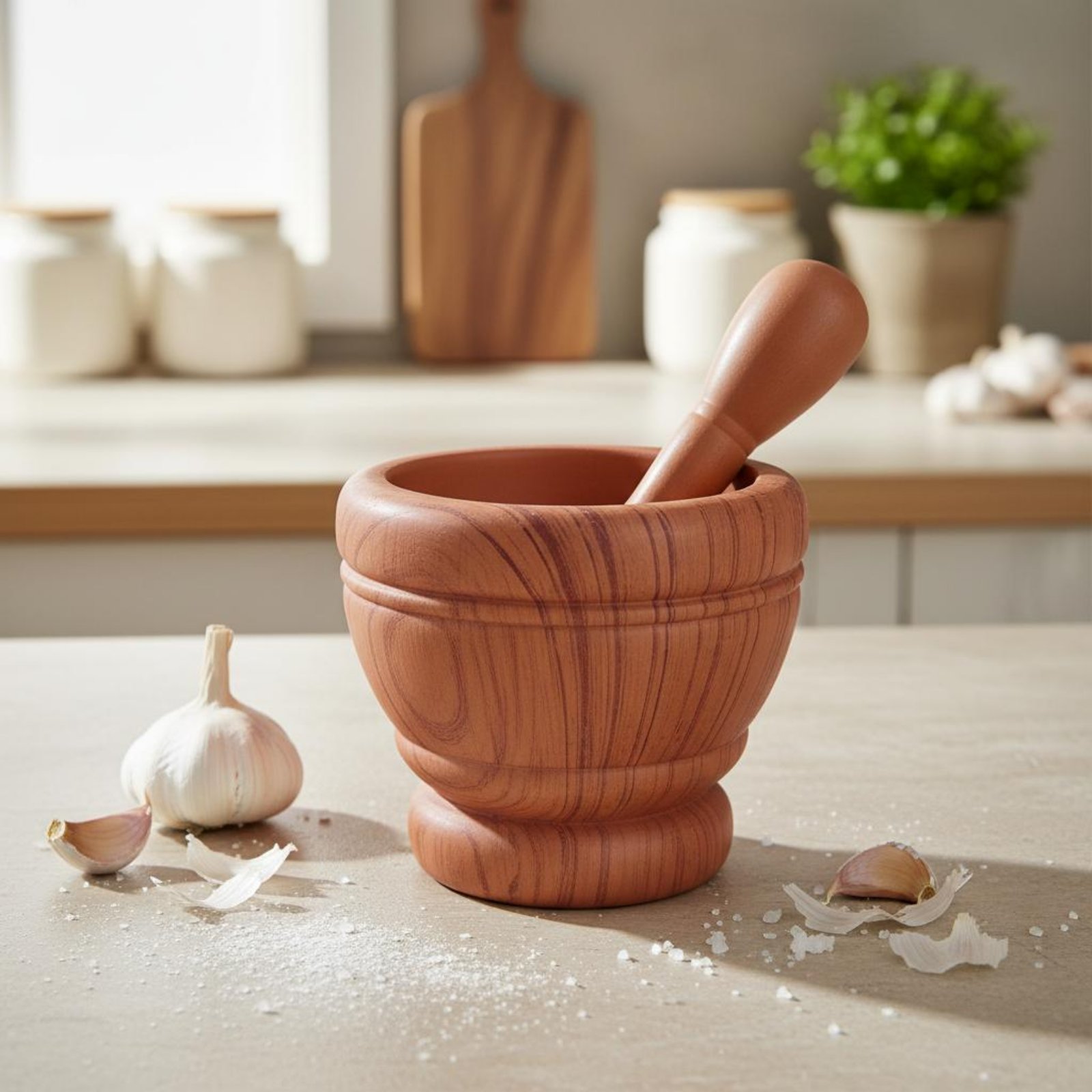 Moździerz i tłuczek do czosnku – Mortar Pestle Granite recenzja i cena
